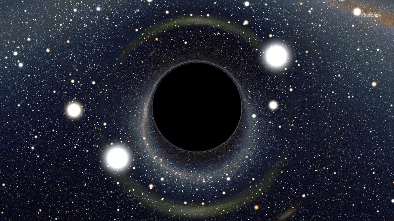 Black Hole HD Wallpaper Background Image
