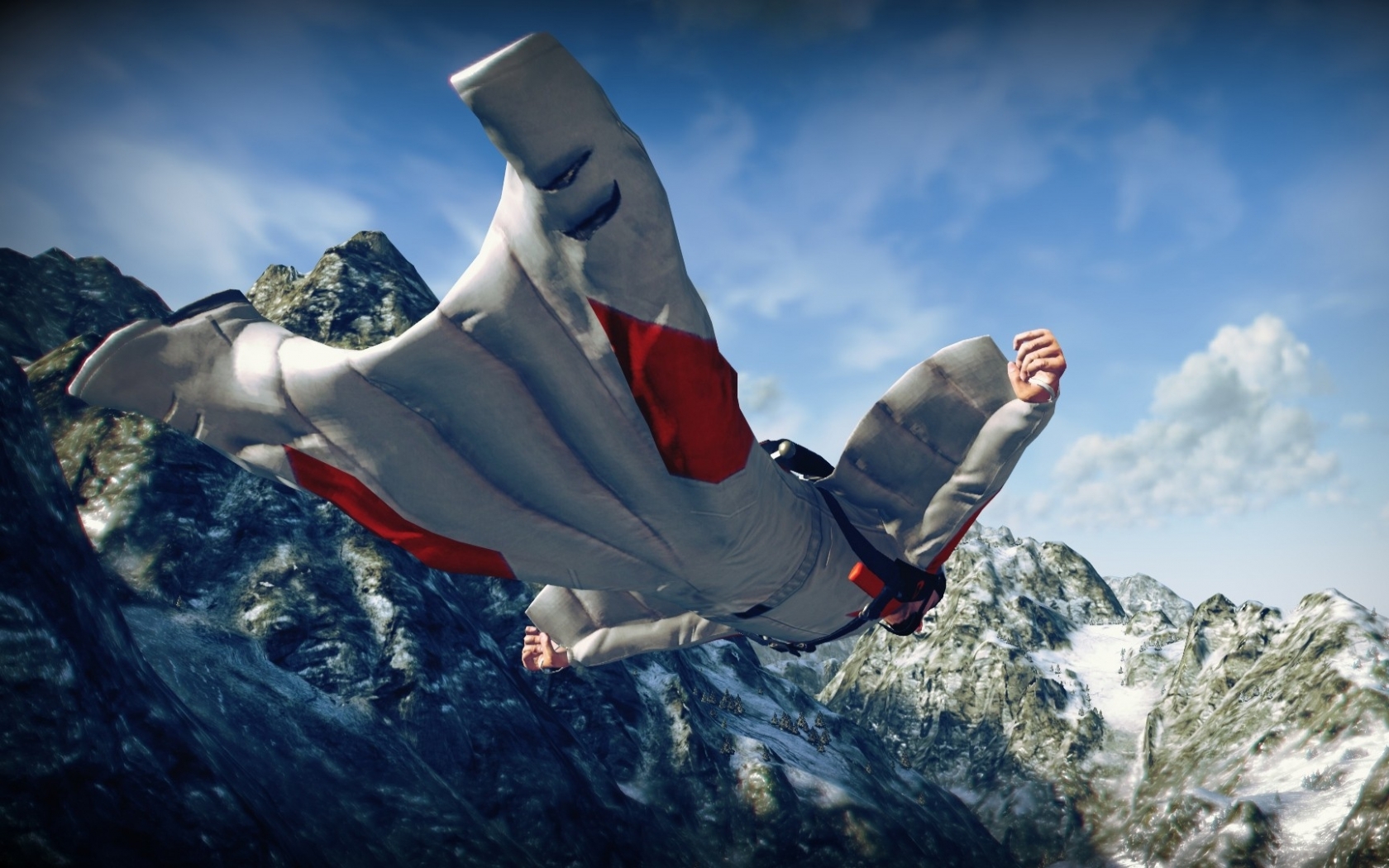 sports skydiving extreme sports parachute wingsuit 1920x1080 wallpaper