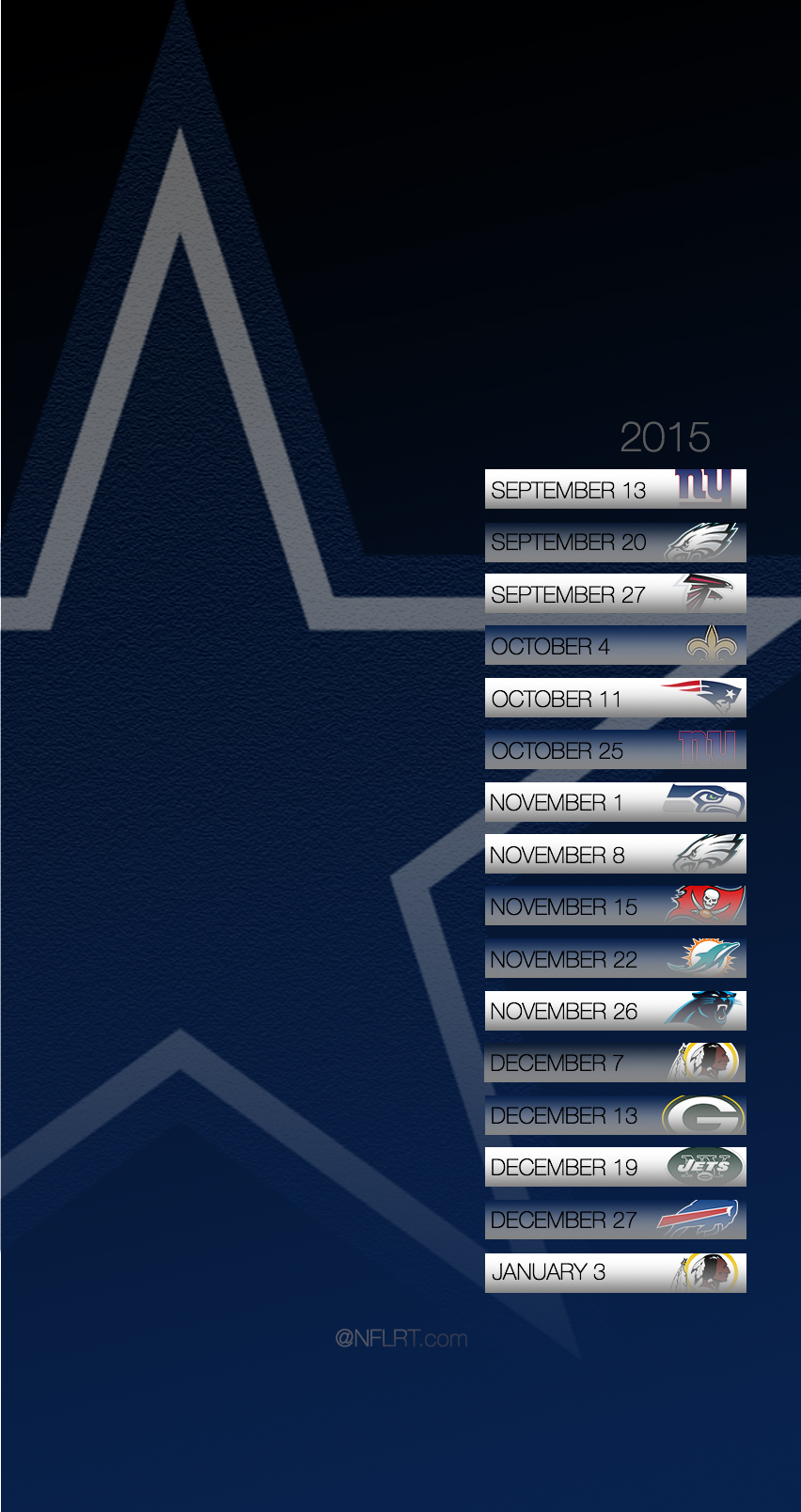 Free download 2015 NFL Schedule Wallpapers Page 2 of 8 NFLRT [852x1608