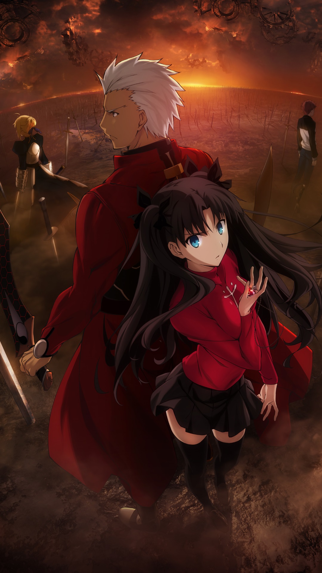Fate Stay Night Unlimited Blade Works Rin Tohsaka Archer