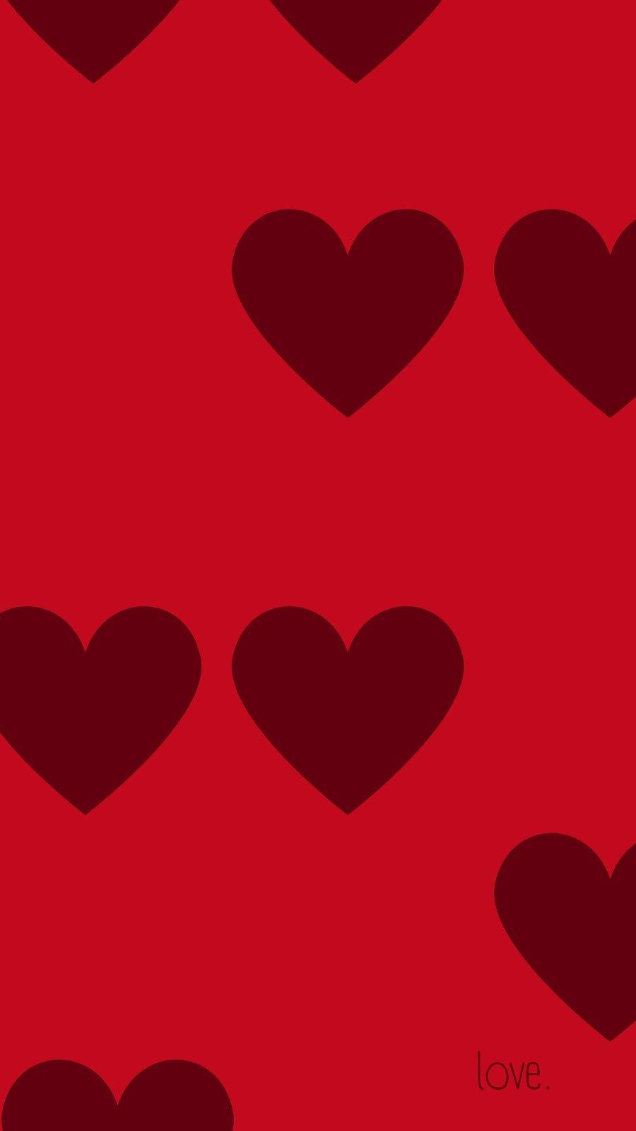 And Customizable Heart Wallpaper Templates