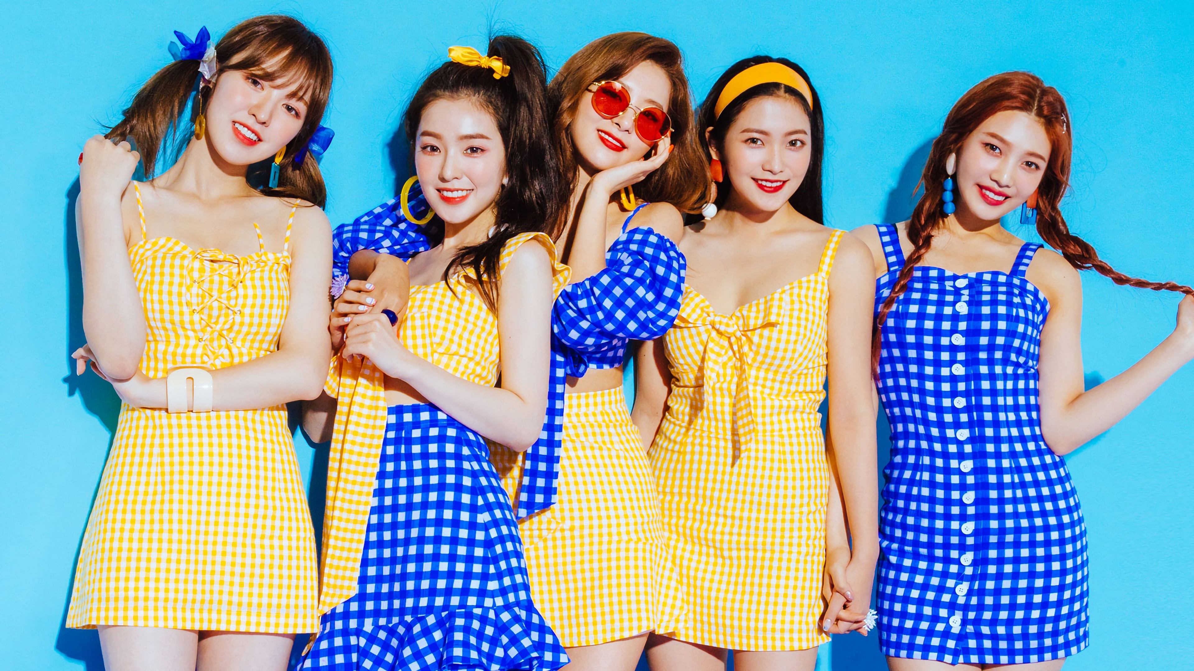 Wendy Irene Seulgi Yeri Joy Red Velvet Power Up Summer Magic 4k