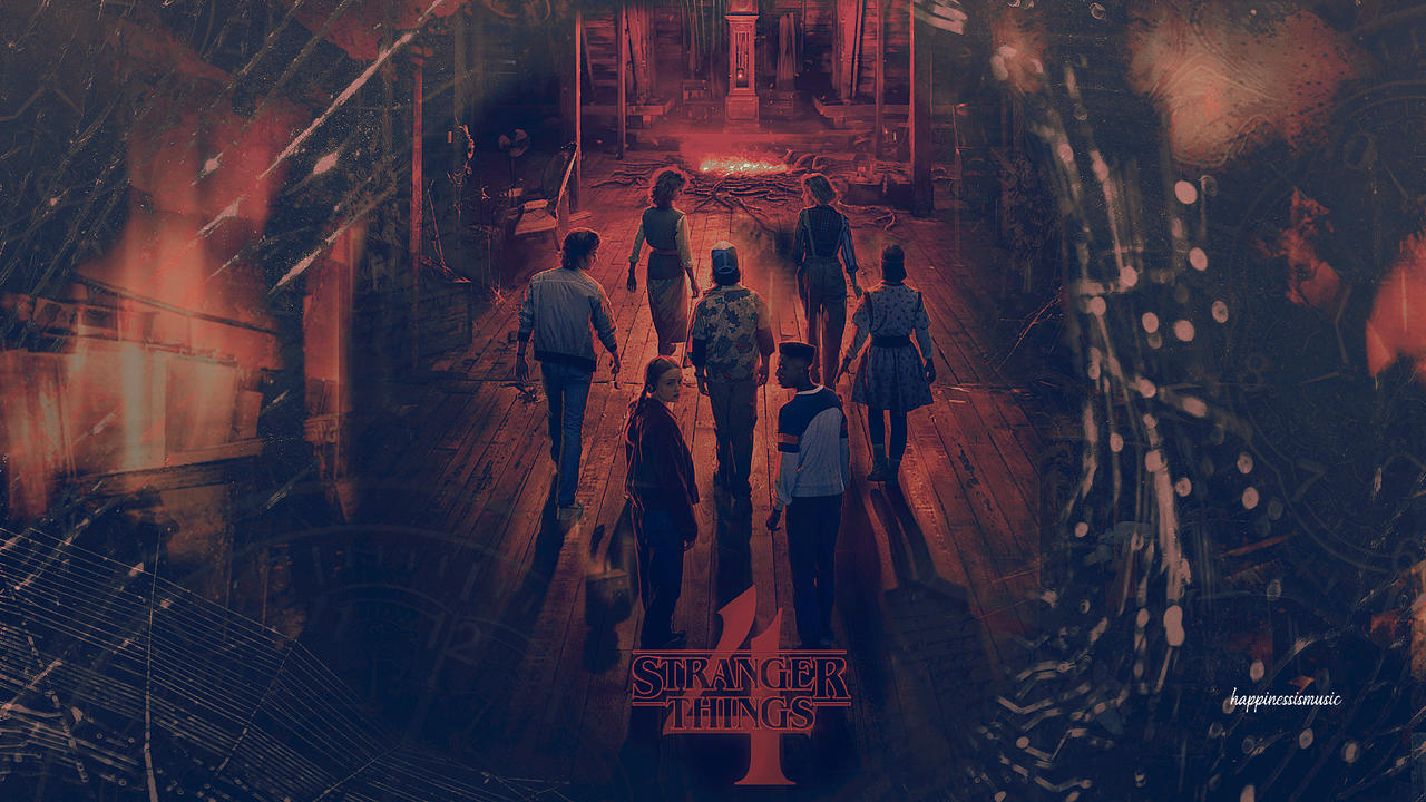 Stranger Things Season 4 Wallpaper 1 by HappinessIsMusic 1280x720