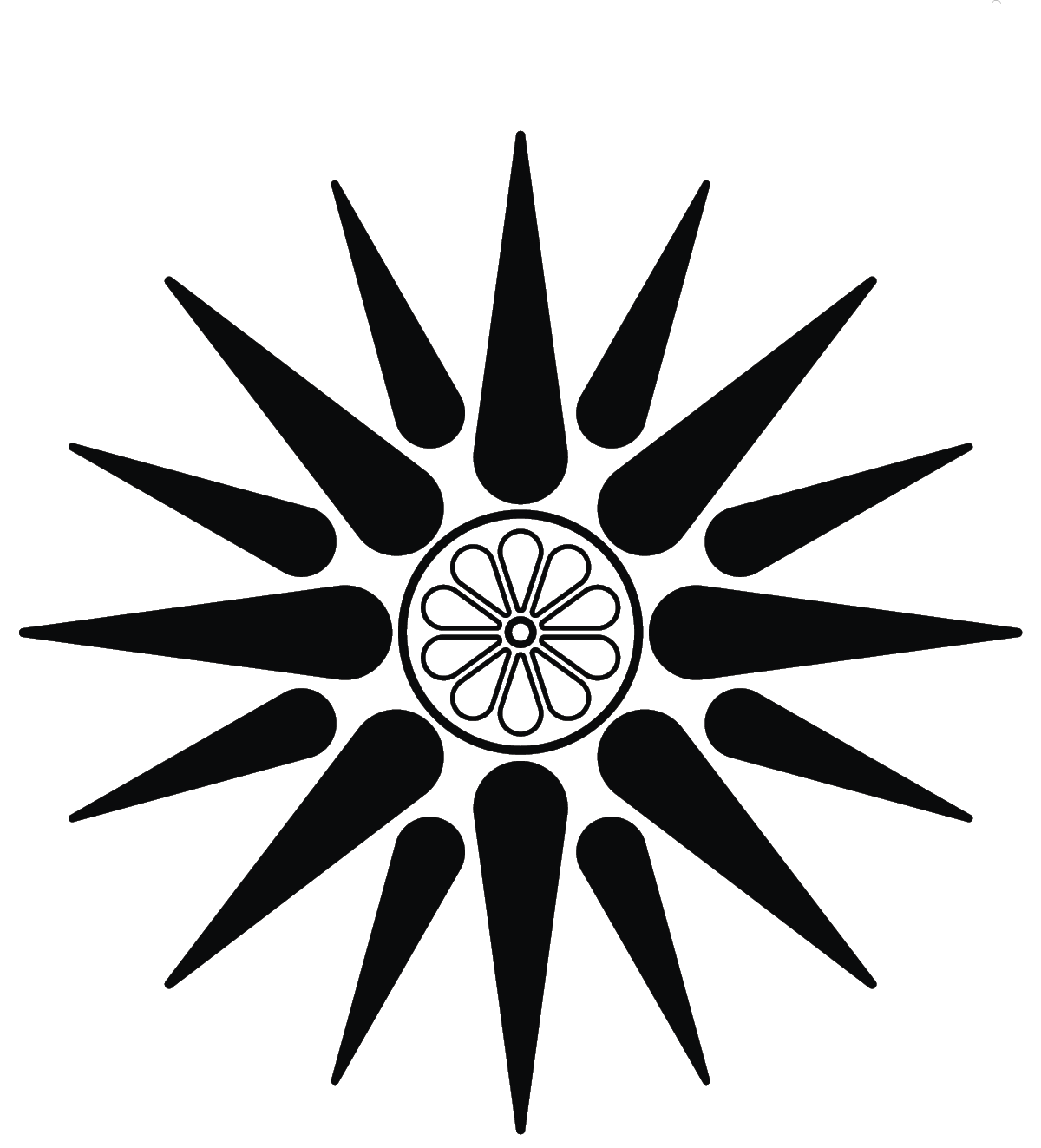 Ancient Macedonian Royal Symbol Vergina Sun