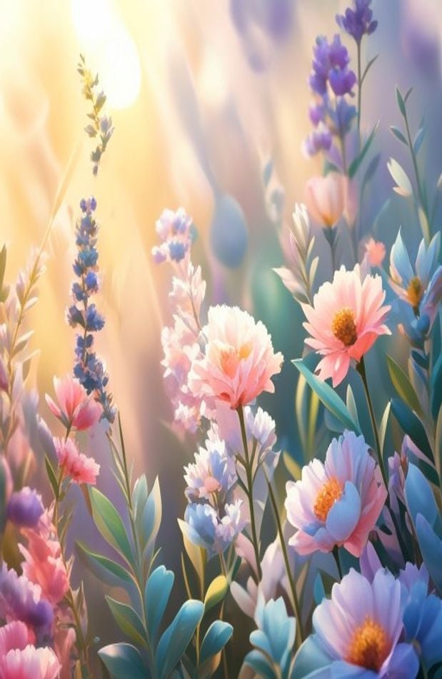 Aesthetic Flowers Wallpaper