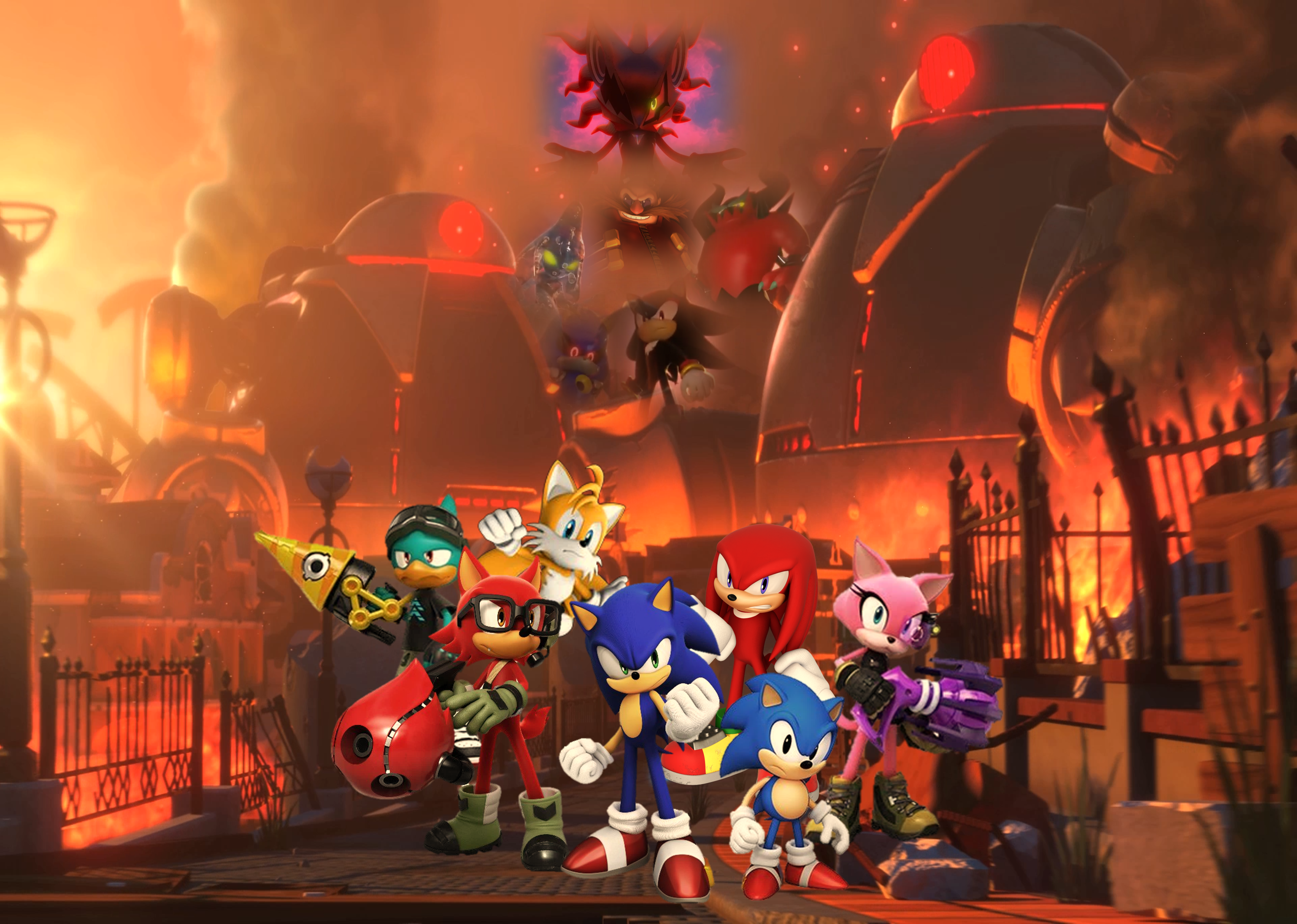 Sonic Forces Heroes Vs Villians By
