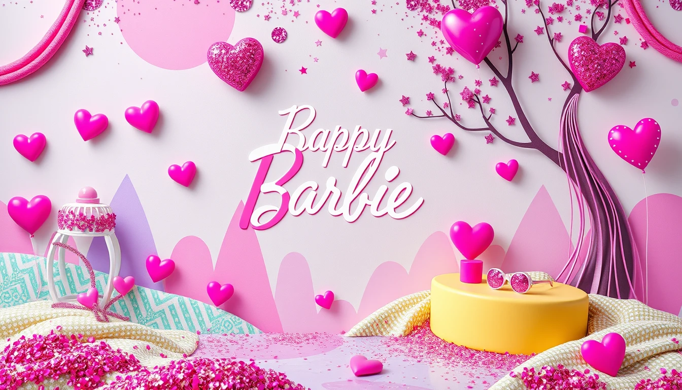 Barbie Background