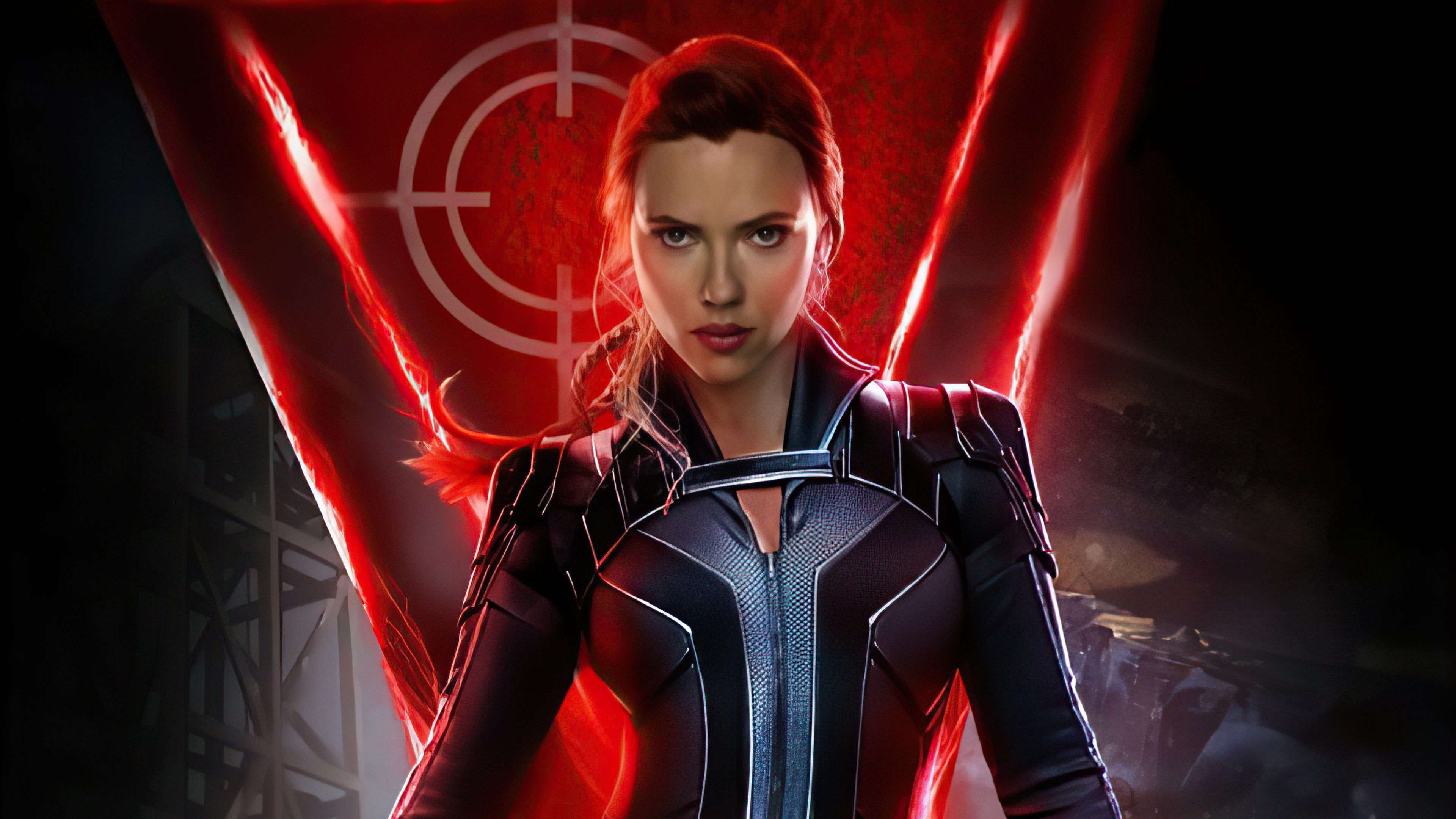Black Widow Poster 4k HD Wallpaper Image