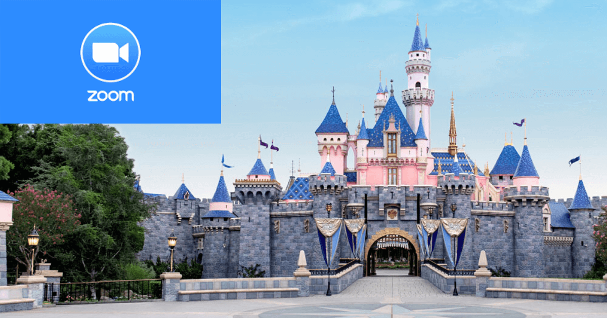 Disney Shares Virtual Background Of Iconic Park Locations For
