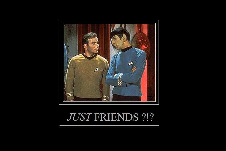 Kirk X Spock Poster By Lita302