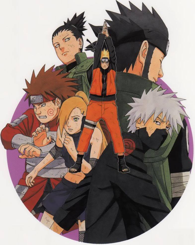 Team Naruto Asuma Photo