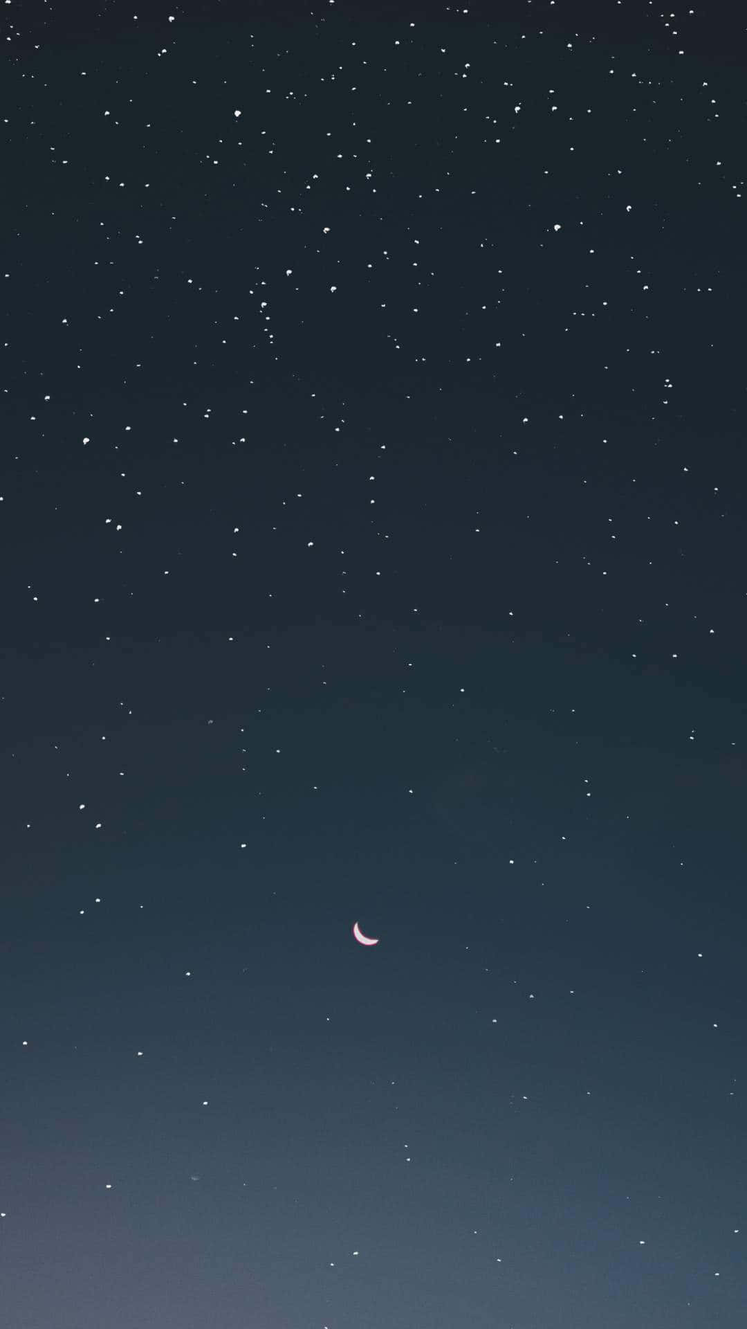 Moon And Stars iPhone Wallpaper