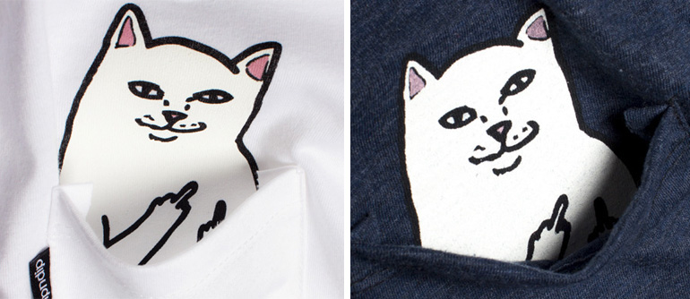 Cat Mascot Clothing Rip N Dip Ripndip Rude Shirt