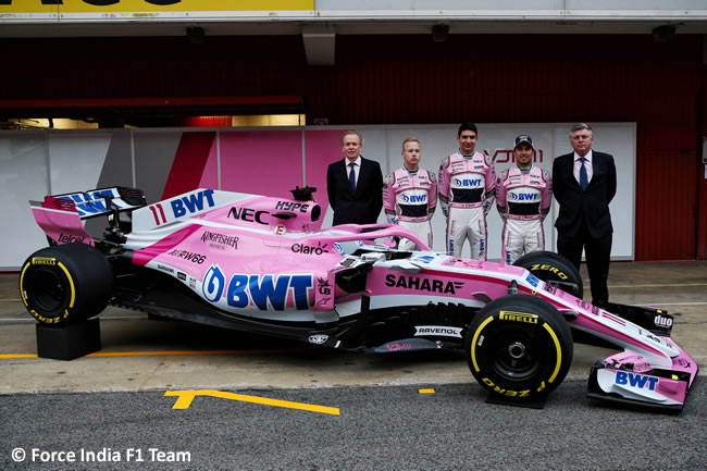 Force India Ha Presentado Su Monoplaza Para El Vjm11
