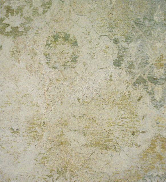 Worn out True Fresco Wall   Mediterranean   Wallpaper   los angeles
