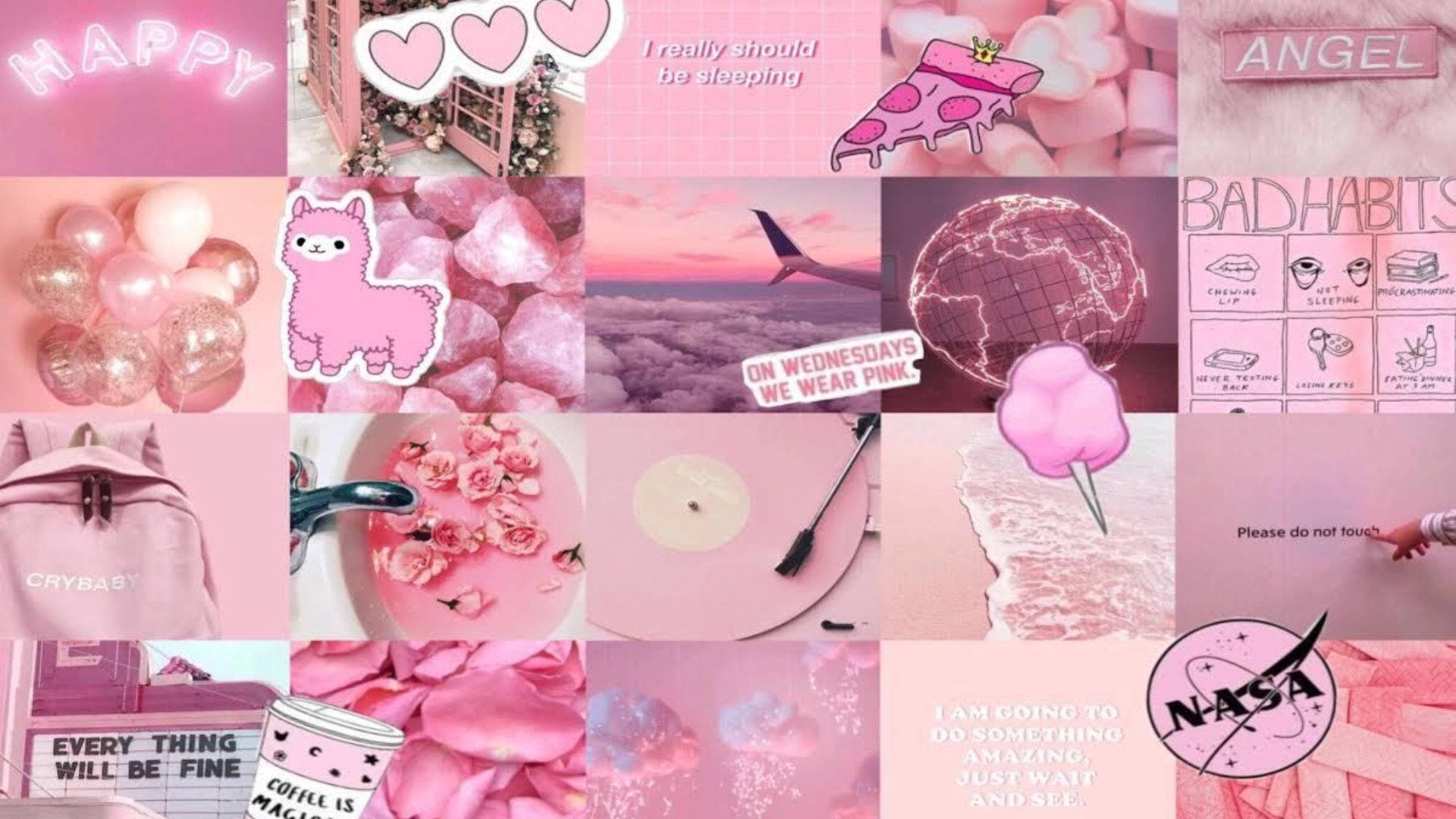 Aesthetic Pink Wallpaper