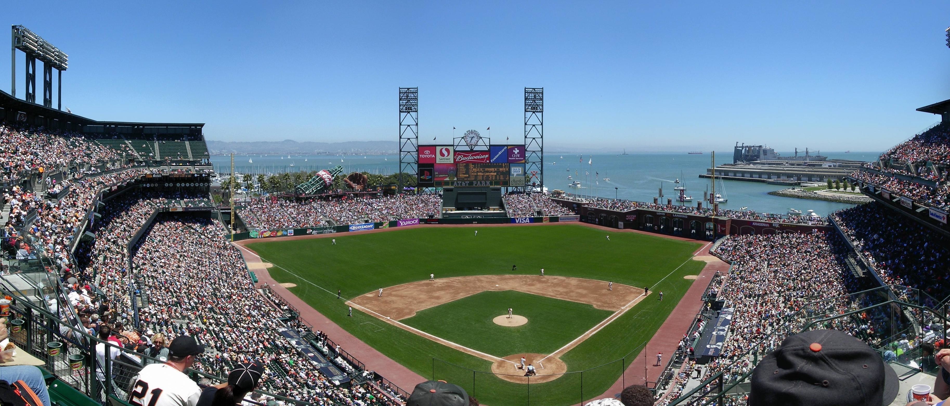 Att Park San Francisco Giants Baseball Stadium iPhone Wallpaper