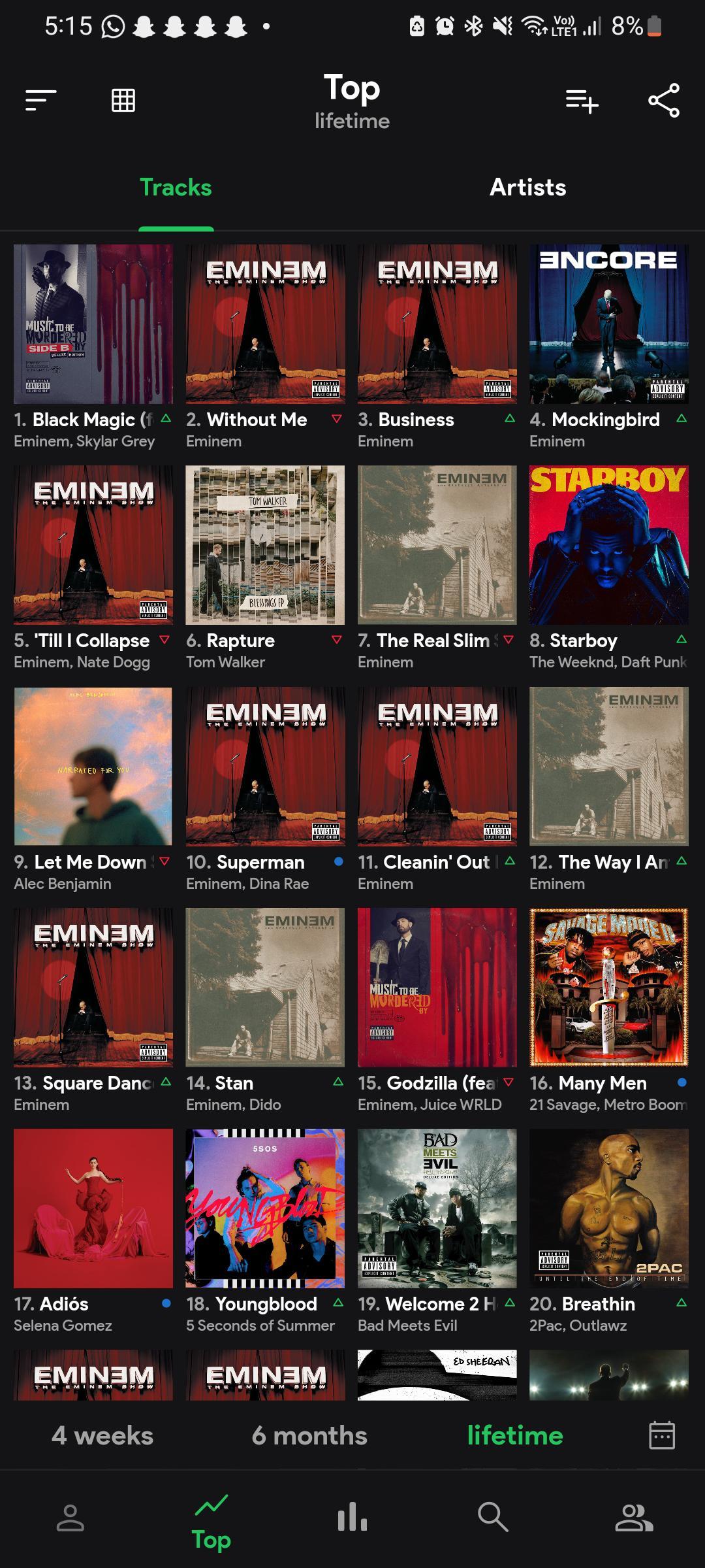 Guys Who Do You Think My Favorite Artist Is R Eminem
