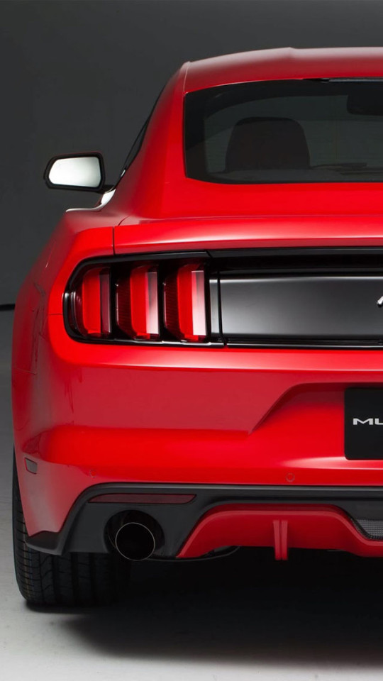 Ford Mustang Back Wallpaper iPhone