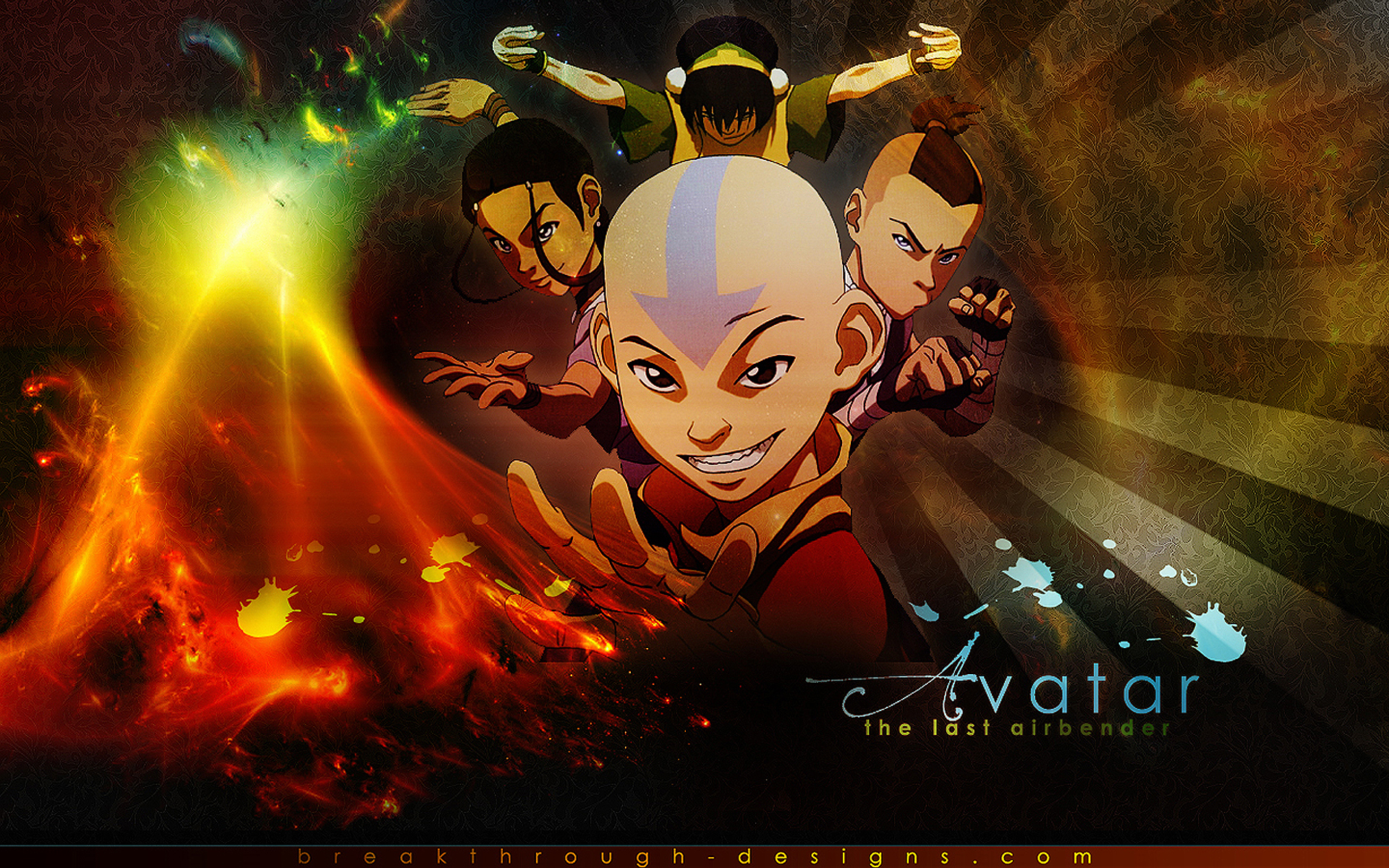 Avatar Aang Wallpaper Wallpapersafari