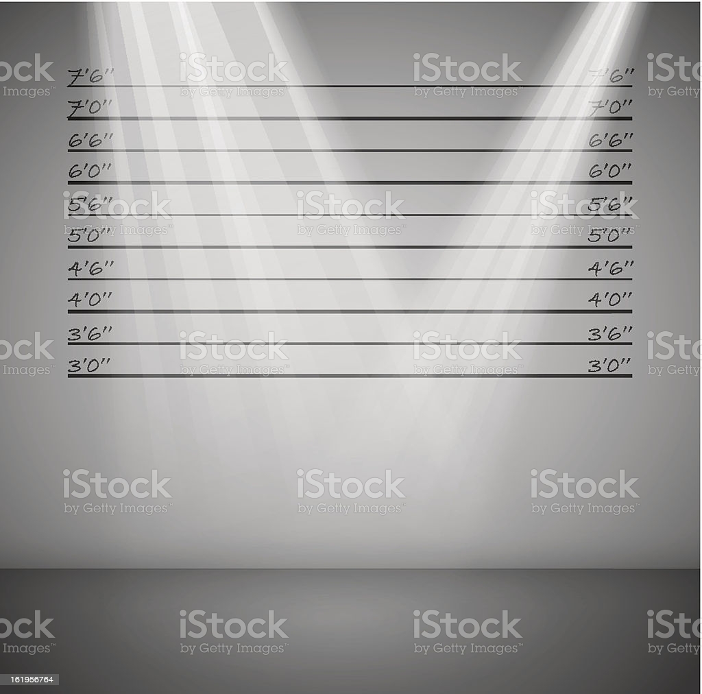 Criminal Background With Lines Stock Illustration Image