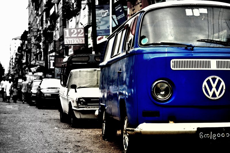 Volkswagen Van Hippie Wallpaper Vw