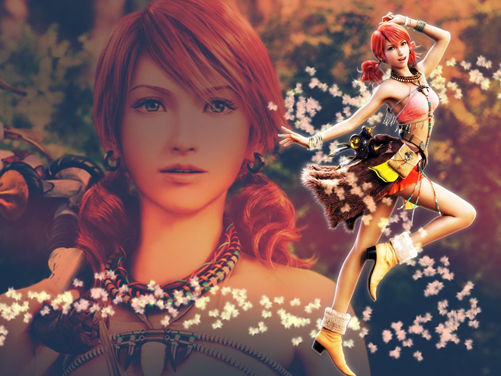 Vanille Cheerful Cute Final Fantasy Xiii Positive