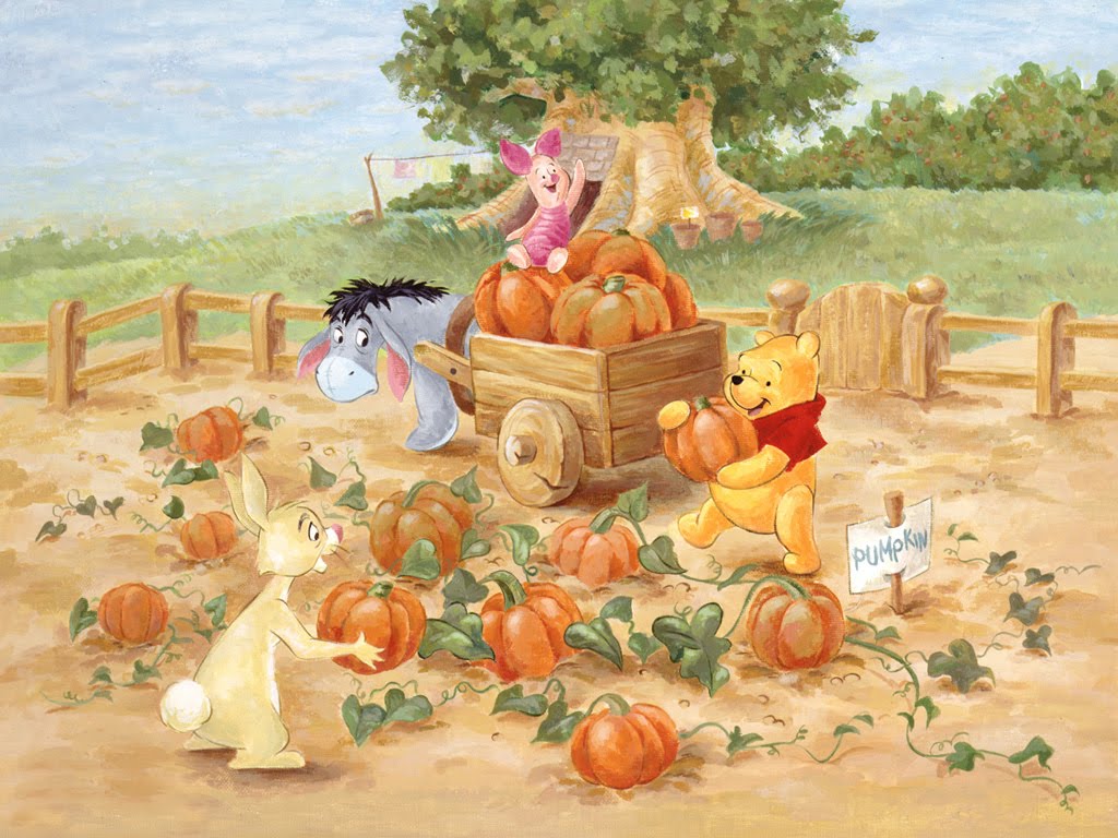 Free Holiday Wallpapers Winnie The Pooh Thanksgiving Wallpapers