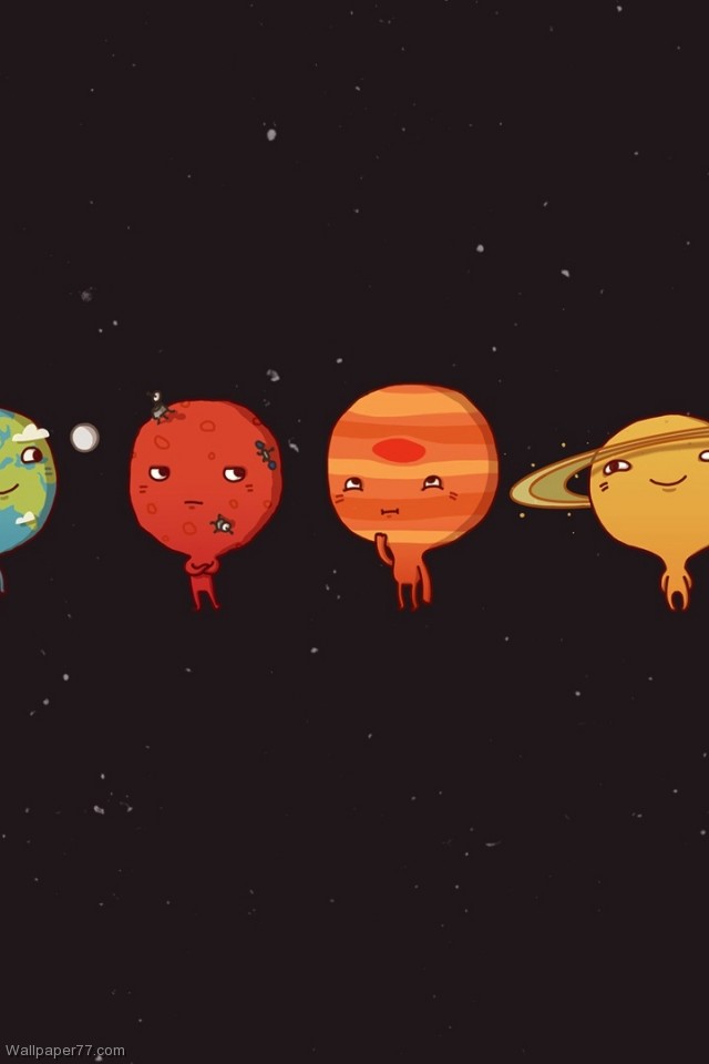 Solar System Pixels Wallpaper Tagged Cute Fun