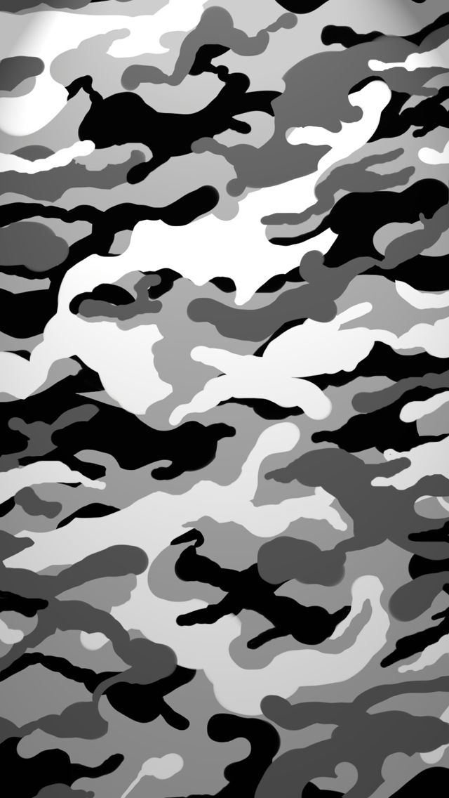 Black And White Camouflage   The iPhone Wallpapers
