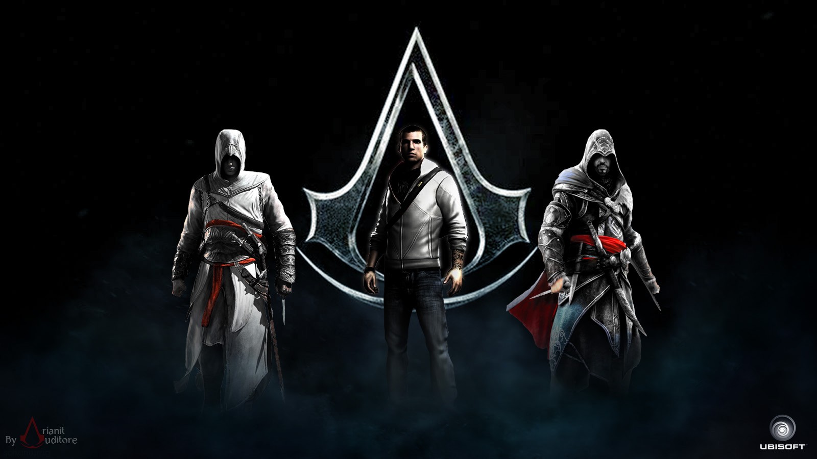Games Wallpaper Video Assassins Creed Altair Ezio