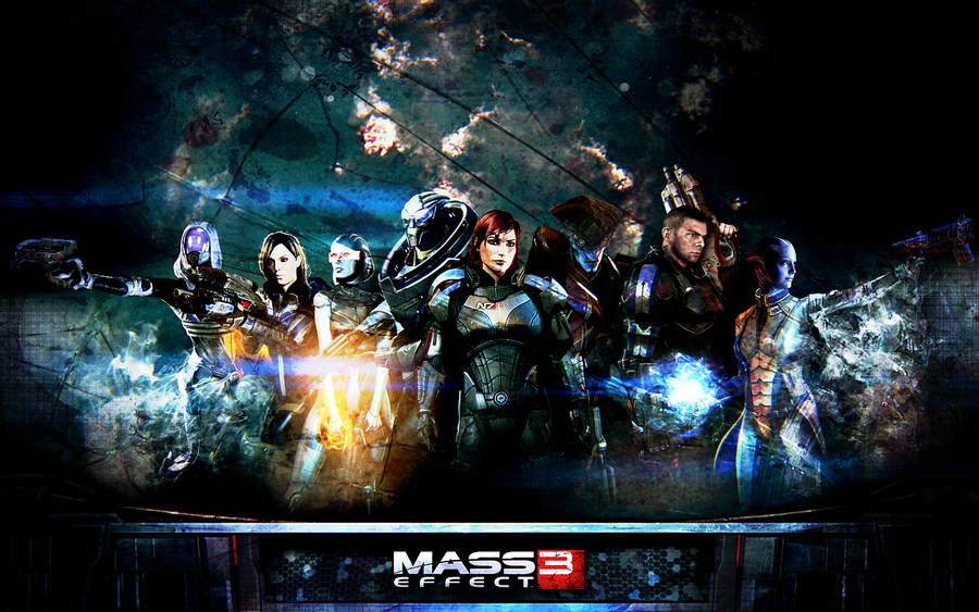 Mass Effect Wallpaper Femshep Cut Remix By