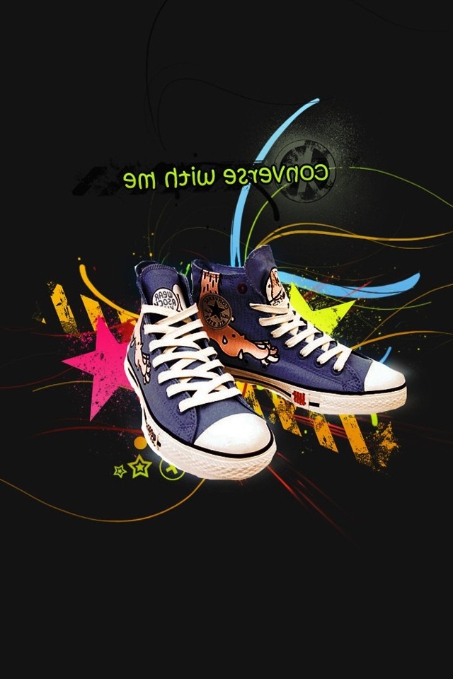 Abstraction Sneakers iPhone HD Wallpaper