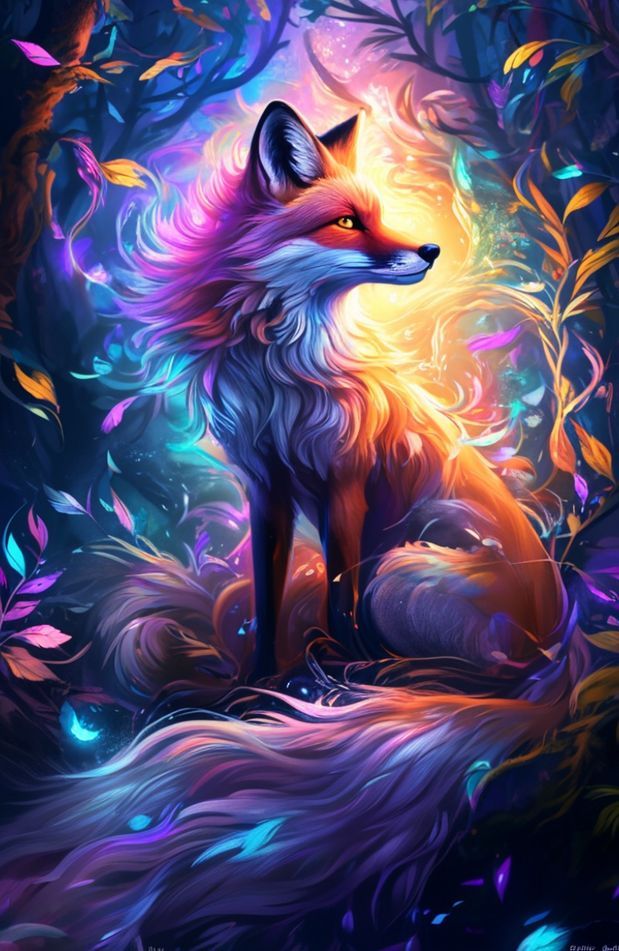 Nine Tails HD Wallpaper