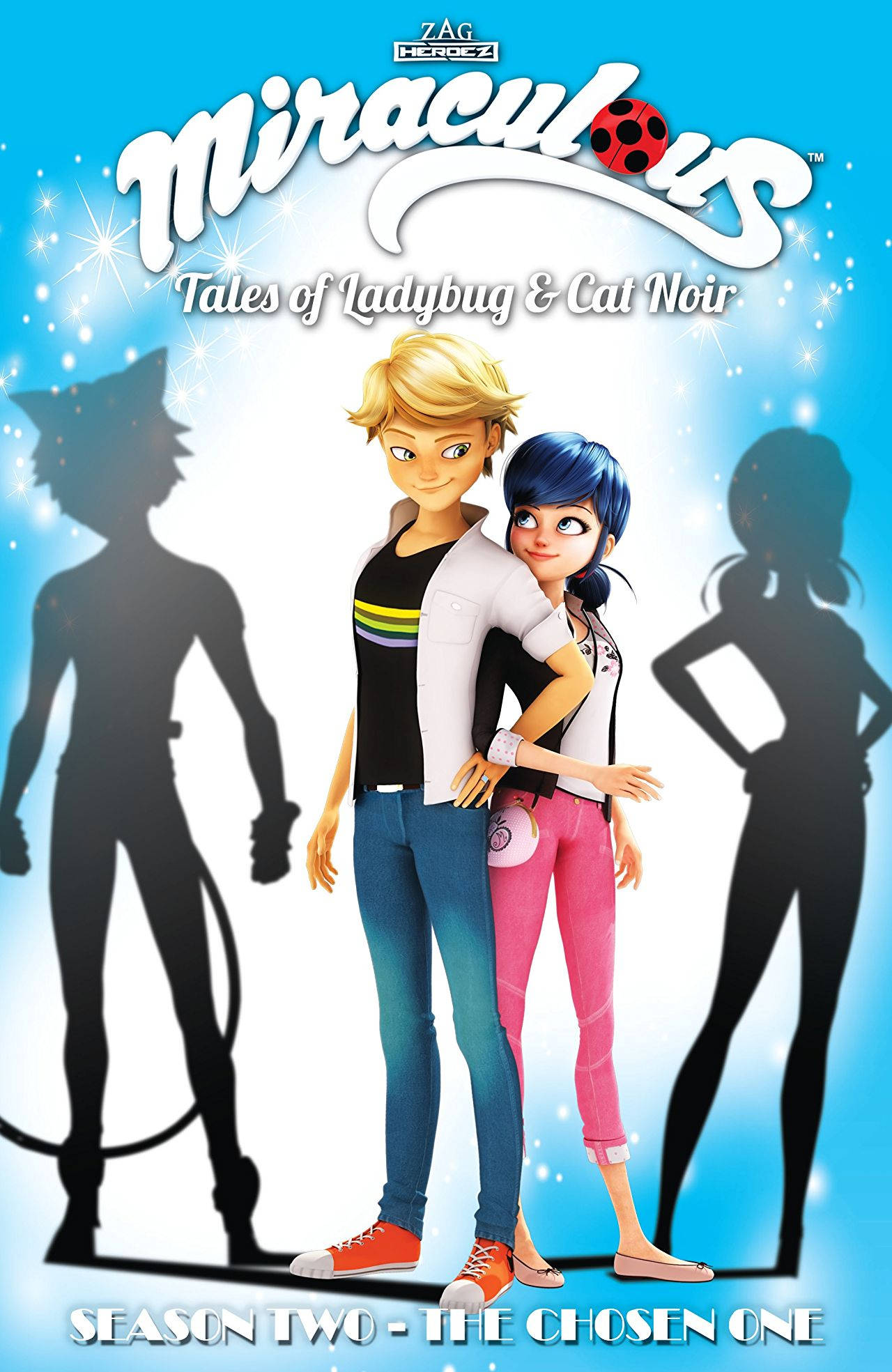 Ladybug And Cat Noir Kiss Chosen One Wallpaper