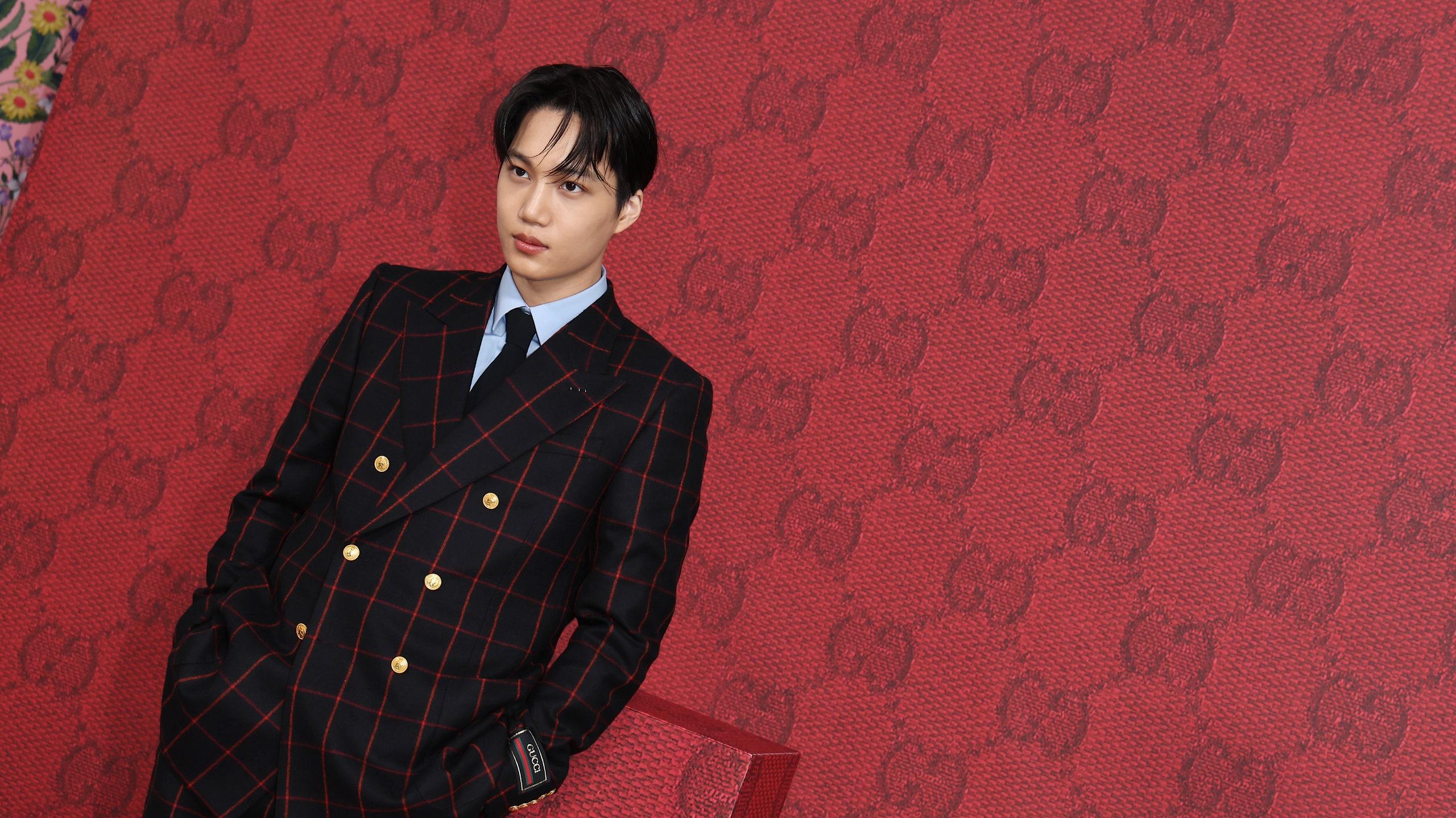 EXOs Kai Stole The Attention at Guccis Mens Fall Winter