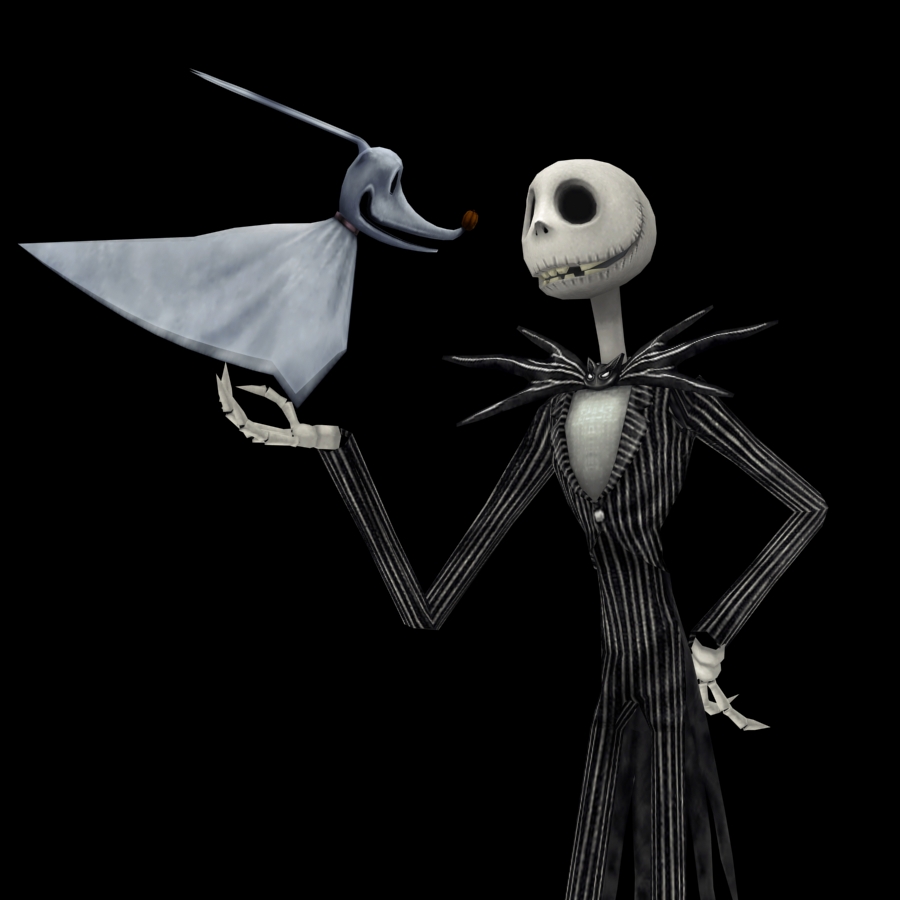 Jack Skeleton And His Dog Zero By Intenseobservation