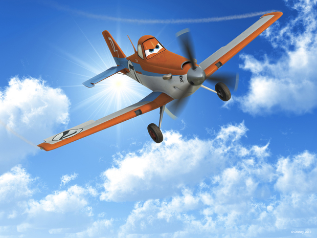 Planes Dusty In The Sky Wall Mural Photo Wallpaper Photowall