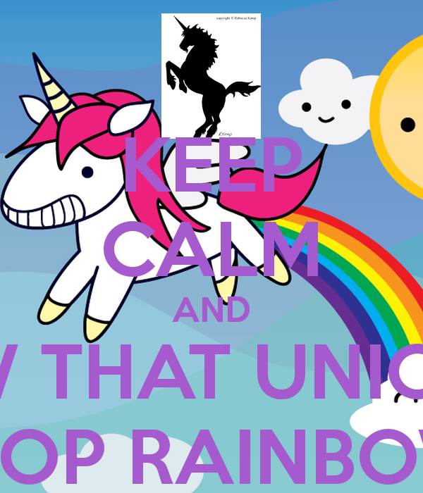 Unicorns And Rainbows Glitter For