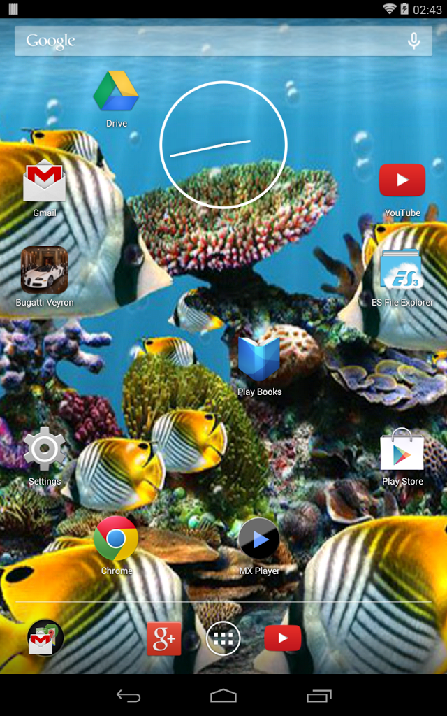 Koi Fish Live Wallpaper Screenshot