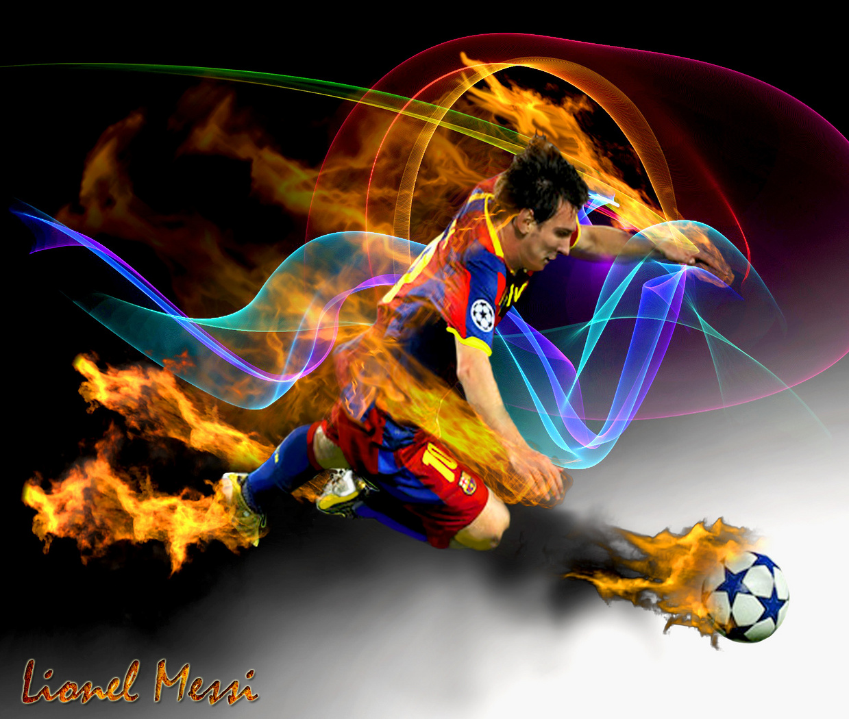 Lionel Messi wallpapers Craftily Created 1239x1050