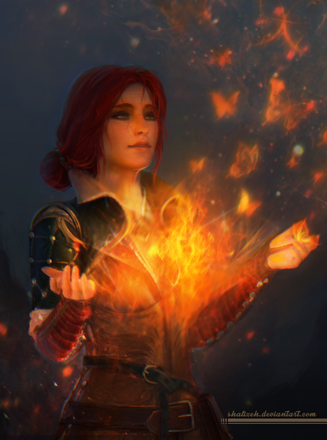 Wallpaper ID 472300  Video Game The Witcher 3 Wild Hunt Phone Wallpaper  Triss Merigold 720x1280 free download