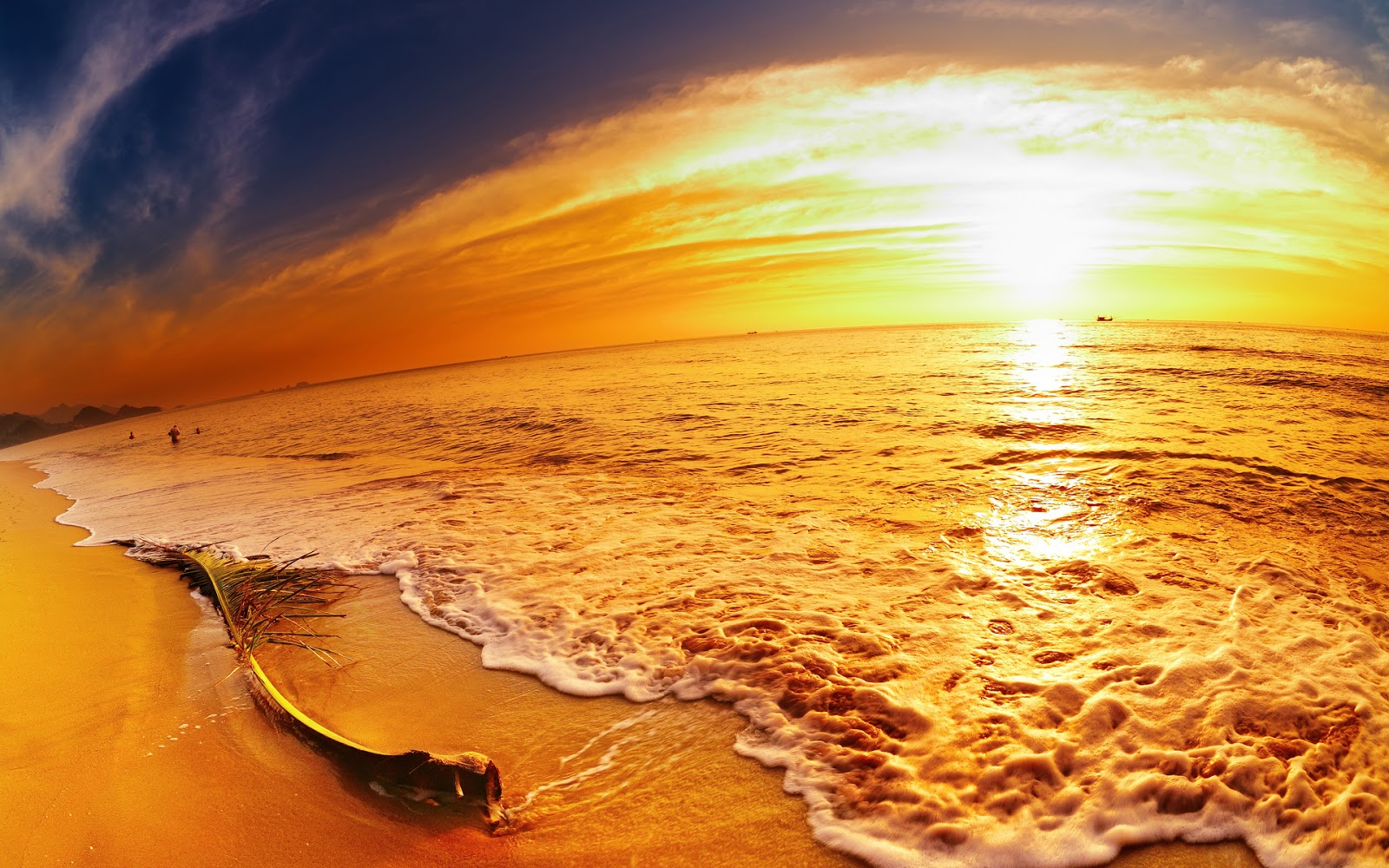 Summer Beach Sunset