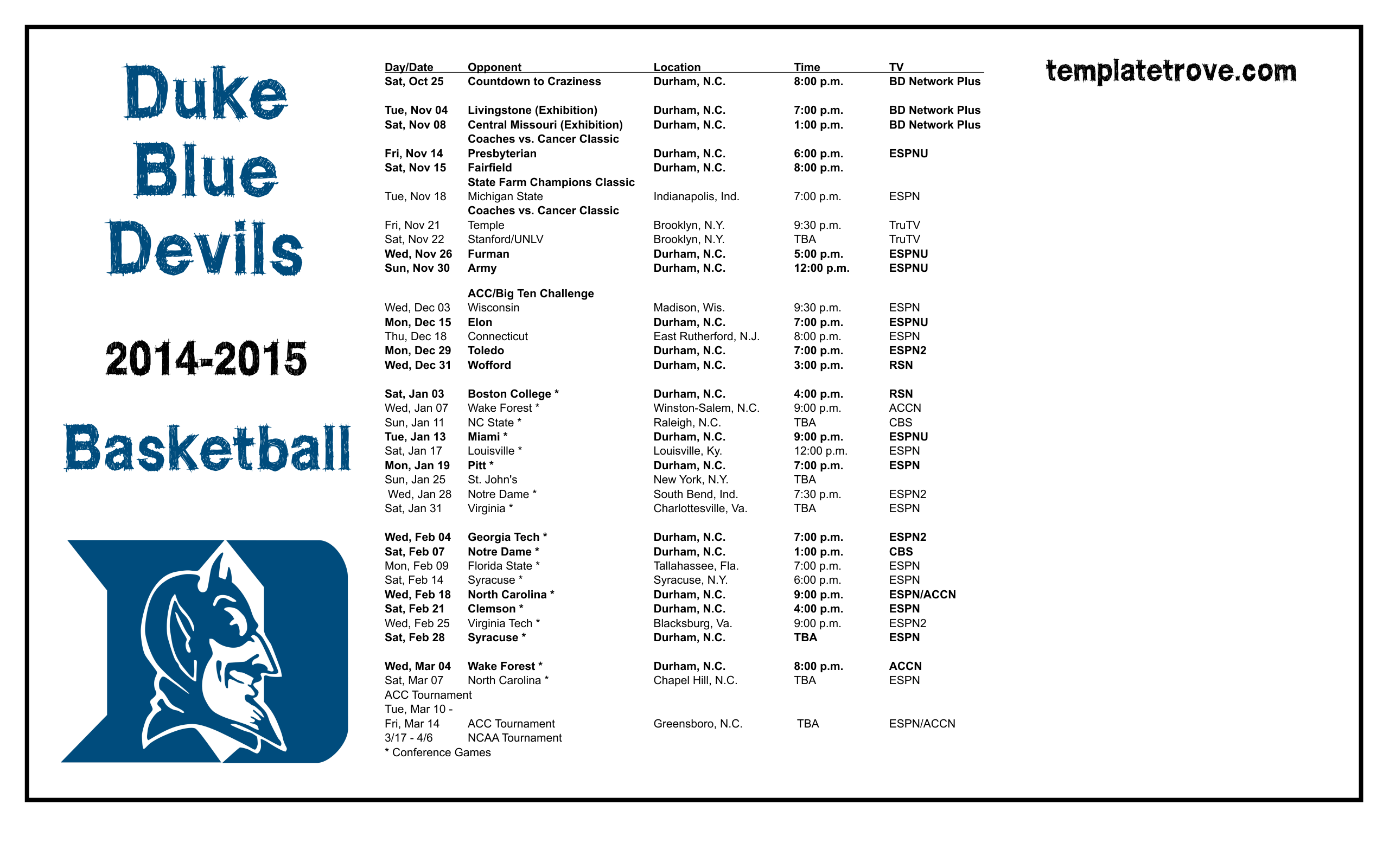 Free download 2014 2015 College Basketball Desktop Wallpaper Schedules