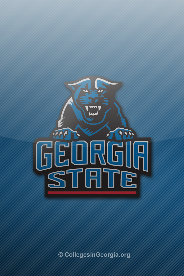 Thumbs Georgia State Panthers iPhone Wallpaper