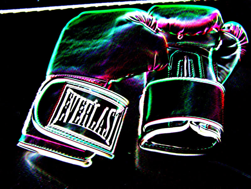 Boxing Gloves Wallpaper Neon Image