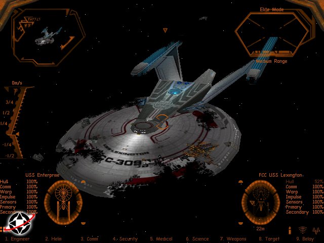 Klingon Star Trek Original Series Blue Background Design Wallpaper
