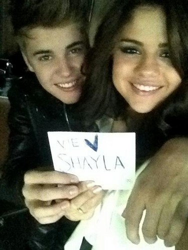Justin Bieber Image And Selena Gomez