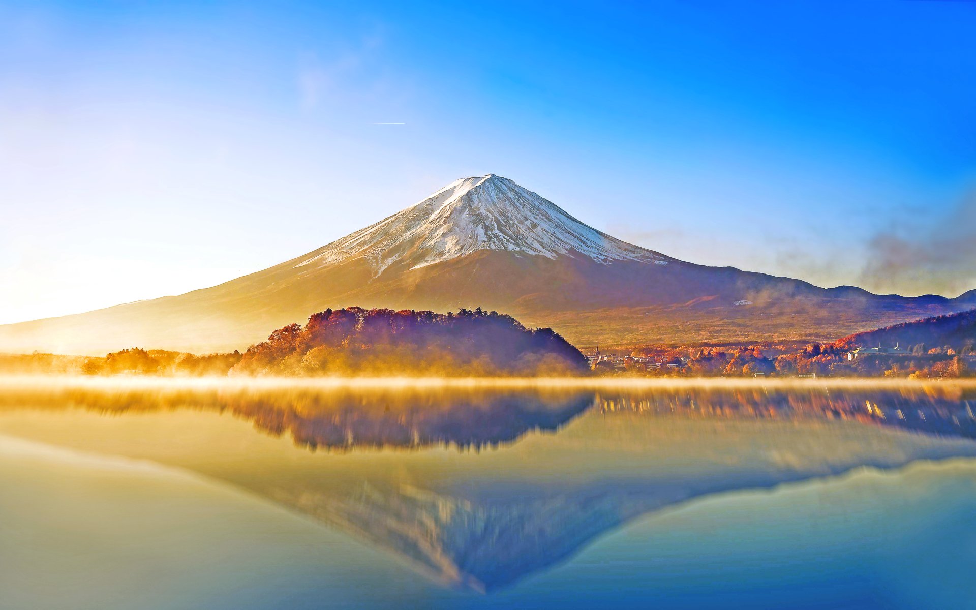 Mount Fuji HD Wallpaper Background Image