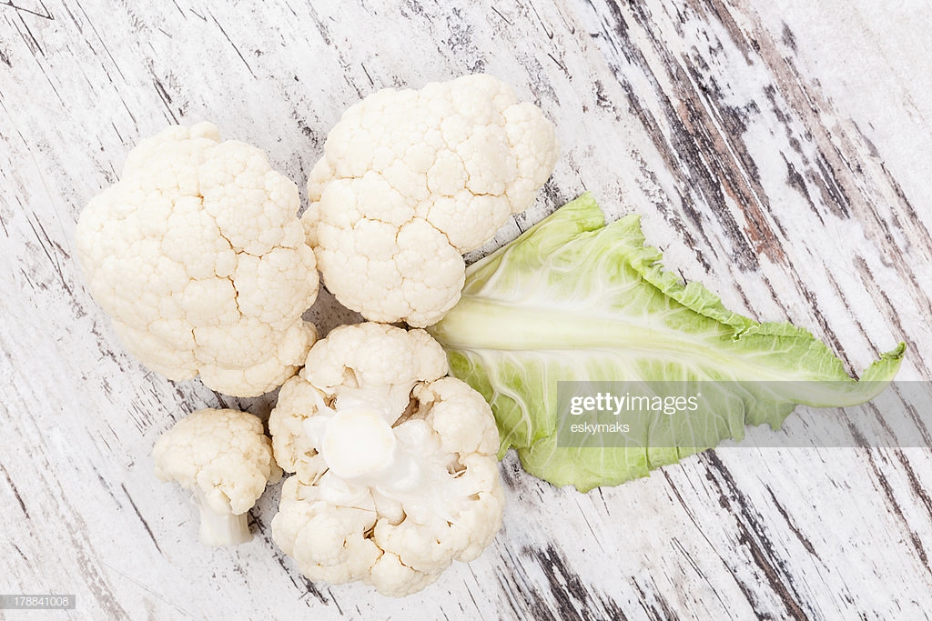 Cauliflower Background Top Stock Photo Getty Image